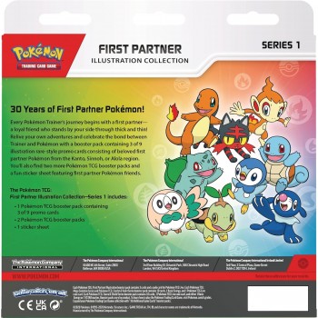 Pokémon First Partner Illustration Collection: Series 1 rinkinys